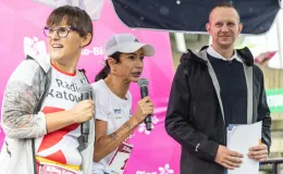 fot. Paweł Sowa/Wydział Prasowy UMBB na zdjęciu osoby podczas biegu