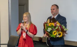 na zdjęciu osoby podczas jubileuszu