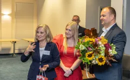 na zdjęciu osoby podczas jubileuszu