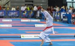 fot. Paweł Sowa/Wydział Prasowy UMBB na zdjęciu zawodnicy walczący