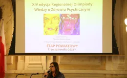  Na zdjęciu Regionalna Olimpiada Wiedzy o Zdrowiu Psychicznym