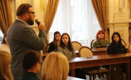  Na zdjęciu Regionalna Olimpiada Wiedzy o Zdrowiu Psychicznym