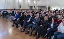 na zdjęciu osoby podczas jubileuszu