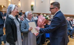 na zdjęciu osoby podczas jubileuszu