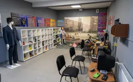 na zdjęciu eksponaty w muzeum