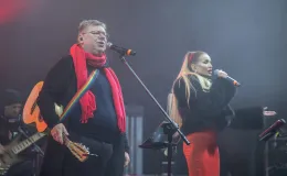 na zdjęciu osoby podczas Świąt na Starówce