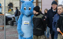 na zdjęciu osoby podczas akcji