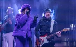 na zdjęciu osoby podczas Sylwestra