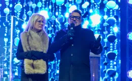 na zdjęciu osoby podczas Sylwestra