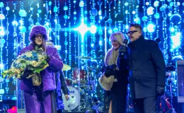 na zdjęciu osoby podczas Sylwestra