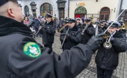 na zdjęciu osoby podczas otwarcia PSK