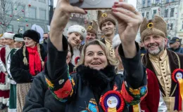 na zdjęciu osoby podczas otwarcia PSK