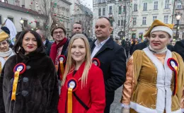 na zdjęciu osoby podczas otwarcia PSK