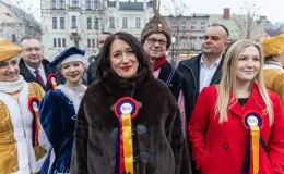 na zdjęciu osoby podczas otwarcia PSK