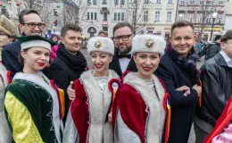 na zdjęciu osoby podczas otwarcia PSK