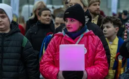 na zdjęciu osoby podczas otwarcia PSK