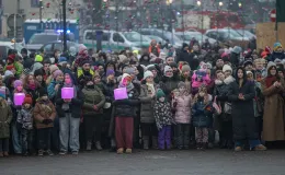 na zdjęciu osoby podczas otwarcia PSK
