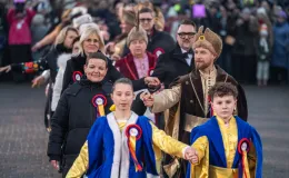 na zdjęciu osoby podczas otwarcia PSK