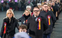 na zdjęciu osoby podczas otwarcia PSK