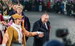 na zdjęciu osoby podczas otwarcia PSK