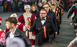 na zdjęciu osoby podczas otwarcia PSK