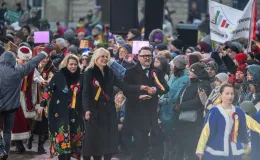 na zdjęciu osoby podczas otwarcia PSK