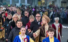 na zdjęciu osoby podczas otwarcia PSK