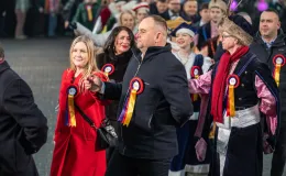 na zdjęciu osoby podczas otwarcia PSK