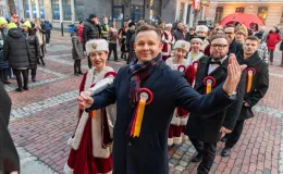 na zdjęciu osoby podczas otwarcia PSK