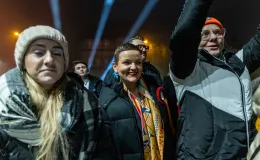 na zdjęciu osoby podczas otwarcia PSK