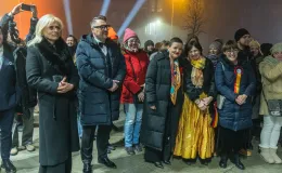 na zdjęciu osoby podczas otwarcia PSK