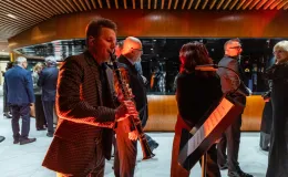 na zdjęciu osoby podczas otwarcia PSK