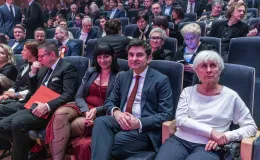 na zdjęciu osoby podczas otwarcia PSK