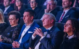 na zdjęciu osoby podczas otwarcia PSK