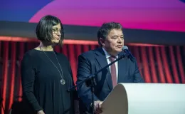 na zdjęciu osoby podczas otwarcia PSK