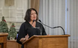 na zdjęciu osoby podczas spotania