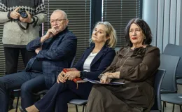 na zdjęciu osoby podczas maratonu