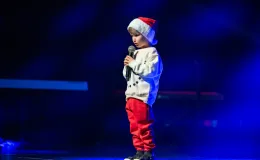 na zdjęciu osoby na scenie