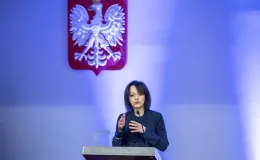 na zdjęciu osoby podczas kongresu