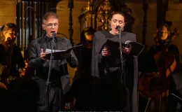 na zdjęciu osoby podczas koncertu w kościele