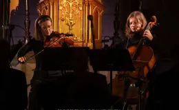 na zdjęciu osoby podczas koncertu w kościele