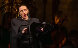 na zdjęciu osoby podczas koncertu w kościele