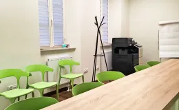 Zdjęcie przedstawiające salę konferencyjną nr 5 w budynku przy ul. Cieszyńskiej 18