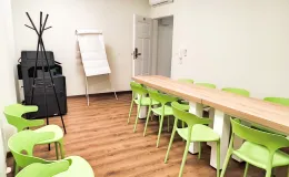 Zdjęcie przedstawiające salę konferencyjną nr 5 w budynku przy ul. Cieszyńskiej 18