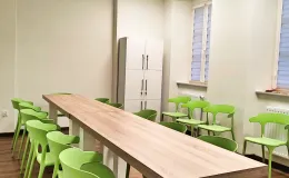 Zdjęcie przedstawiające salę konferencyjną nr 5 w budynku przy ul. Cieszyńskiej 18