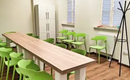 Zdjęcie przedstawiające salę konferencyjną nr 5 w budynku przy ul. Cieszyńskiej 18