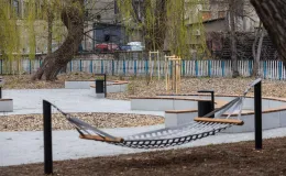na zdjęciu nowy skwer