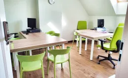 Zdjęcie przedstawiające salę konferencyjną nr 6 w budynku przy ul. Cieszyńskiej 18