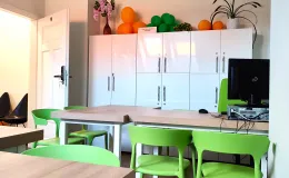 Zdjęcie przedstawiające salę konferencyjną nr 6 w budynku przy ul. Cieszyńskiej 18