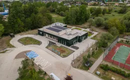 na zdjęciu nowy dom kultury
